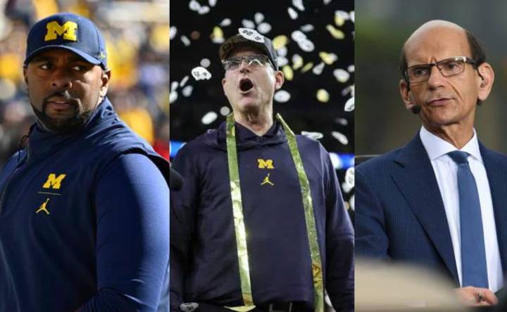 Jim Harbaugh Publicly Humiliated Paul Finebaum 8 Years Ago, And He Now Continues to Avenge it Post Michigan Scandal Former Michigan head coach Jim Harbaugh's decision 8 years back comes back to haunt 