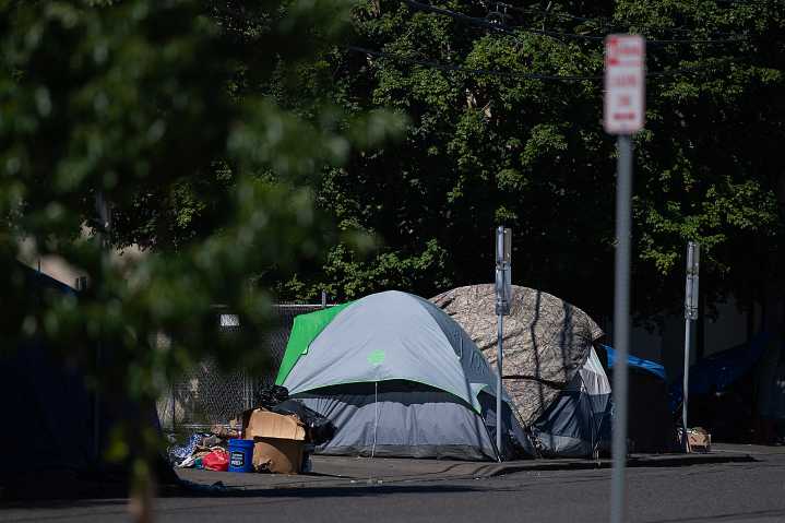 Camas City Council weighs outlawing camping on city property