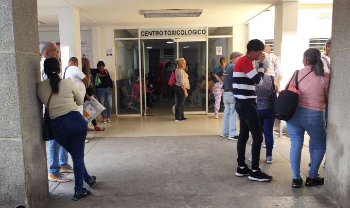 Servicios de toxicología en Caracas funcionan a medias por escasez de especialistas y recursos