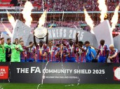 New-look Liverpool beaten by Crystal Palace in Community Shield