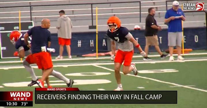 Illinois receivers finding their way during fall camp