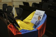 A Colombian senator shot in June falls back into critical condition after hemorrhaging