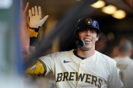 Brewers claim 10th straight game and become 1st team since 2019 with 2 double