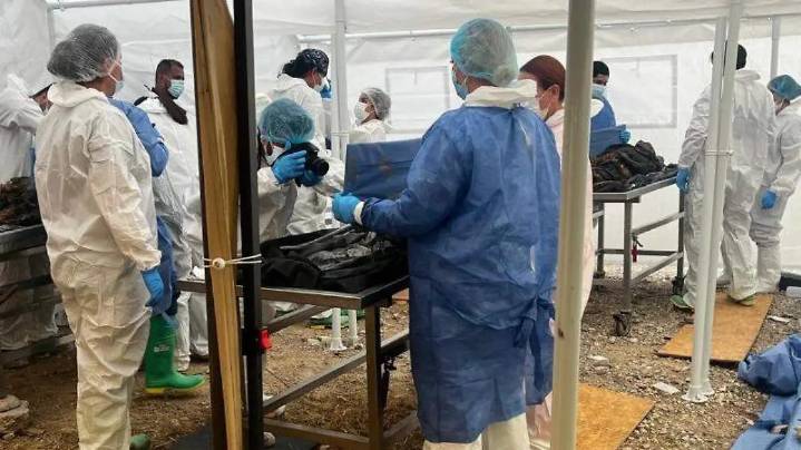 Entrega FGE 27 cuerpos del crematorio Plenitud a familiares