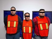 Detienen a presuntos asaltantes de bancos tras operativo en Parque Industrial