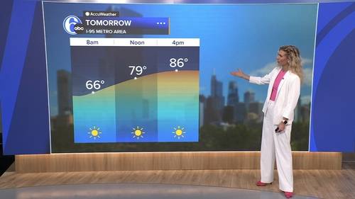 AccuWeather forecast for Philadelphia, Pennsylvania, New Jersey and Delaware