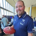 Finally, football on the NKU campus — Arena Football, the Barrels,  at Truist Arena