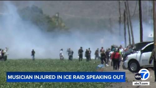 Protester injured during Glass House immigration raid files claim against Homeland Security