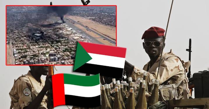 Sudan lanza ataque contra avión con 40 mercenarios colombiados enviados por los Emiratos Árabes; “Acusaciones infundadas”, funcionario emiratí niega reportes