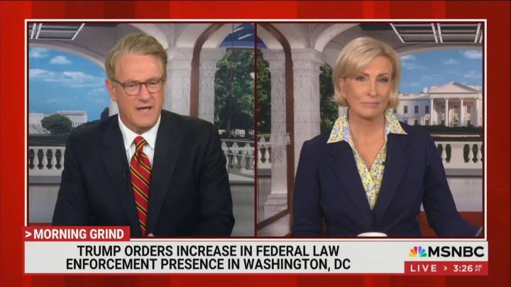 ‘Absolute Mess!’ Joe Scarborough Rants at ‘Dangerous’ D.C., but Pans Trump Idea