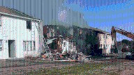 Large fire burns apartment complex in Veazie, Maine