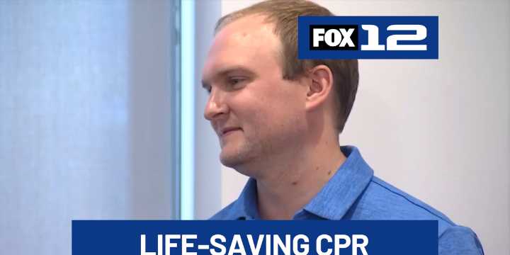 Red Cross honors man for helping save Portland coworker with CPR