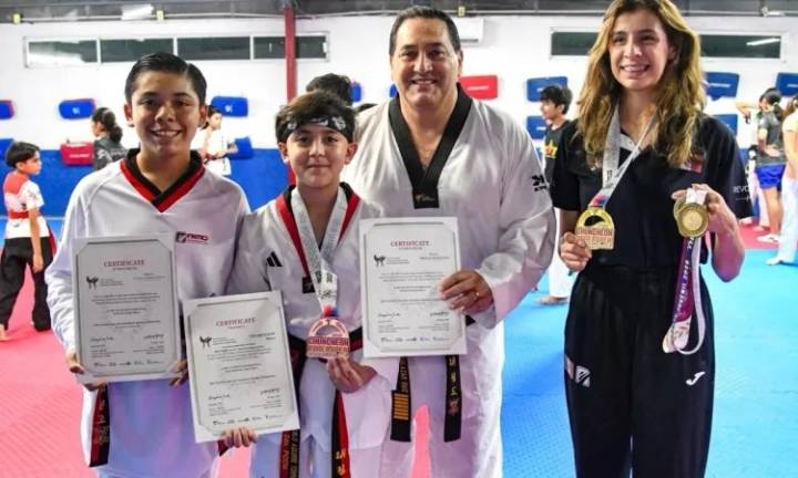 Taekwondoínes victorenses brillan en Abierto de Corea jueves, 7 de agosto de 2025
