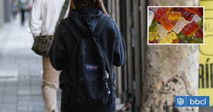 Detienen a estudiante por vender gomitas con marihuana en Valparaíso: 4 alumnos resultaron intoxicados