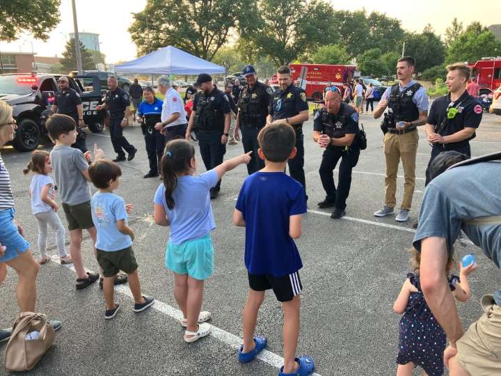 La Grange area National Night Out gathers police from four towns