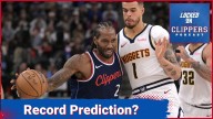 What Will The LA Clippers Record Be?