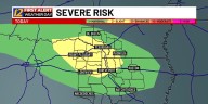 Severe storms are possible through evening and into tomorrow!