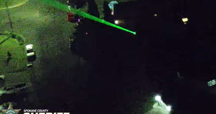 Spokane man arrested for pointing laser at Sheriff's Office helicopter faces federal charges