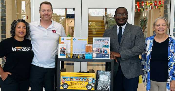 West End Businesses Team Up to Equip Patrick Henry Students with School Supplies