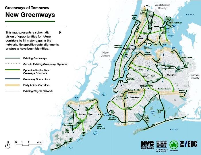 Nueva York tendrá más zonas verdes por salud y medio ambiente