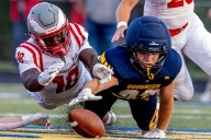 PHOTOS: Goodrich, Frankenmuth battle in juggernaut football season