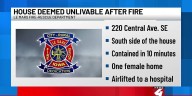 Woman injured after overnight house fire in Le Mars