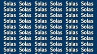 Sólo una mente perspicaz puede encontrar la palabra ‘Solar’ en menos de 5 segundos