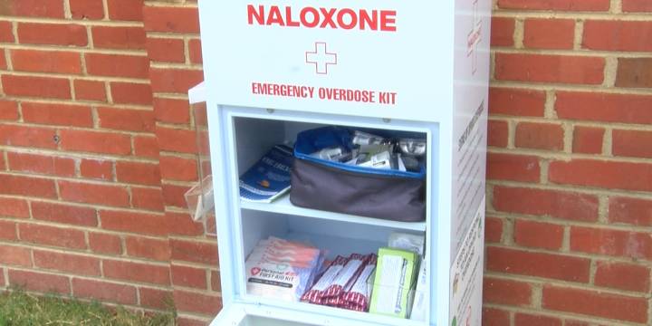Naloxone distribution boxes go up around Powhatan