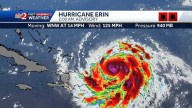 Hurricane Erin still a formidable Category 3, NHC says