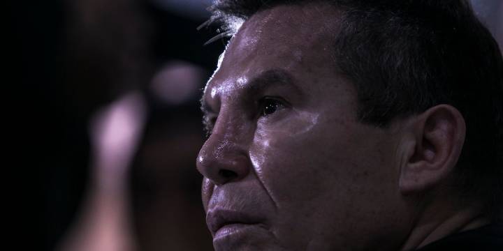 Así reaccionó Julio César Chávez a la libertad condicional que recibió su hijo Junior