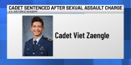 Air Force Cadet sentenced for sexual assault