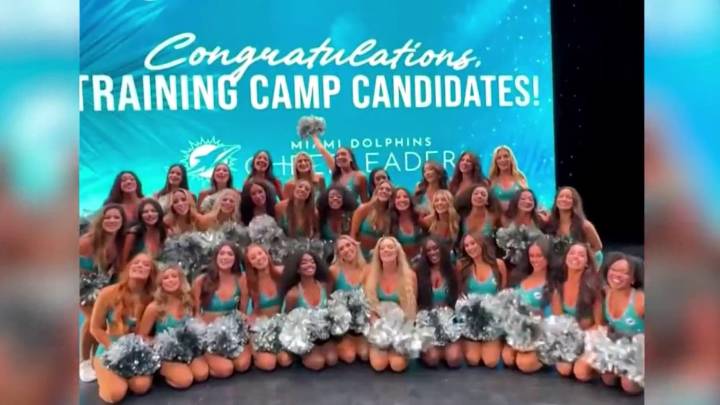 Miami Dolphins cheerleaders’ rigorous behind the scenes
