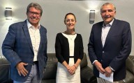 Sheinbaum recibió a líderes de Morena; ratificó a Adán Augusto, dice Monreal