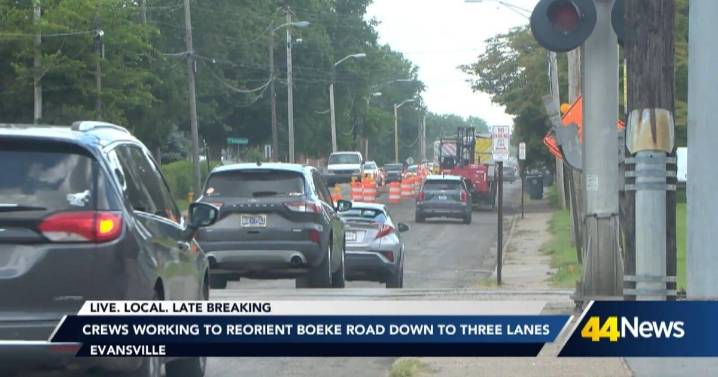 Boeke Rd. lane reduction: what it means for Evansville drivers