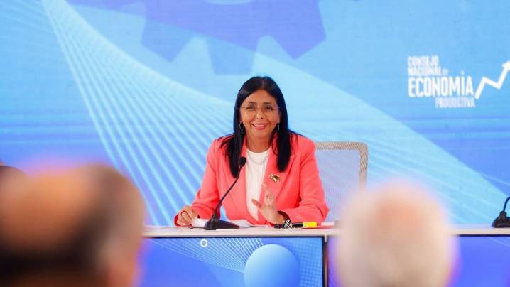 Delcy Rodríguez en Consejo Nacional de Economía Productiva: "Todos los sectores están creciendo"