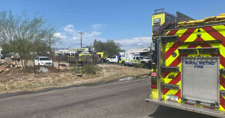 Rural Metro responds to fire near Drexel and Palo Verde Rd.
