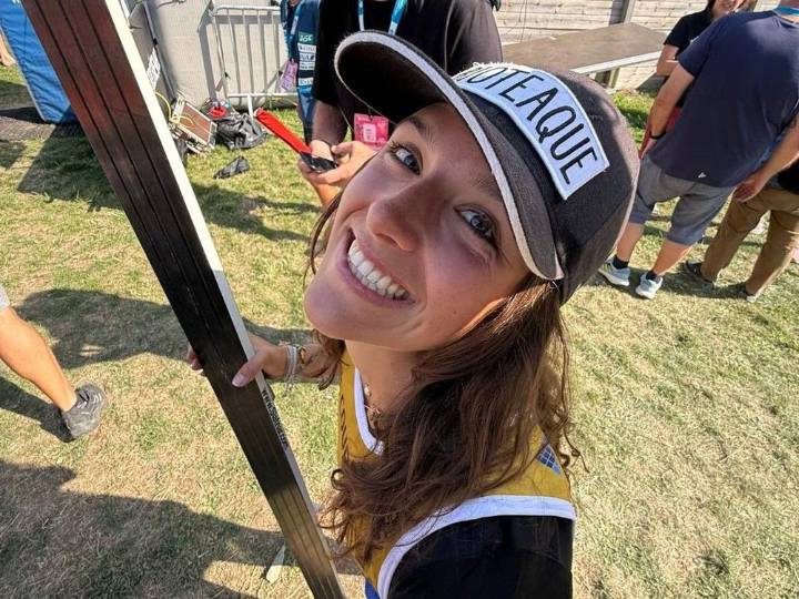 Three straight for Calgary's Abigail Strate, as ski jumper gets bronze