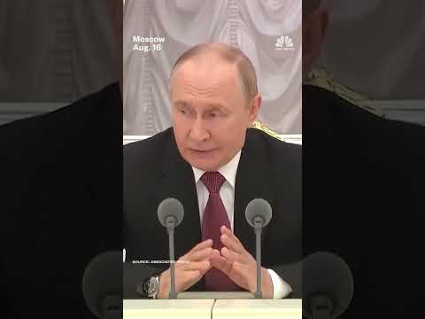 Putin tells Kremlin officials that Alaska summit with Trump was 'frank' and 'meaningful'