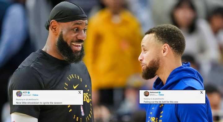 Social Media Hypes Up As Los Angeles Lakers Set To Clash With Golden State Warriors In Season Opener