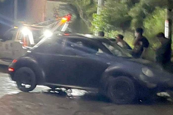 Accidente y agresión en Acahualco: tres detenidos en estado de ebriedad