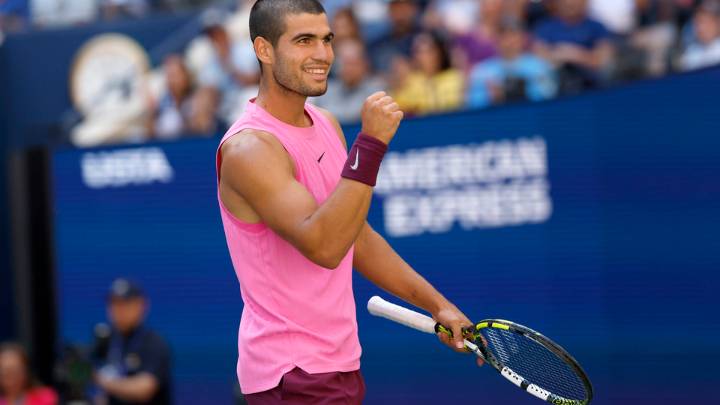 US Open: Alcaraz ganó y se metió en cuartos de final