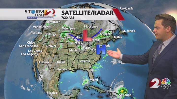Another hot one to wrap up the weekend, when relief is on the way?