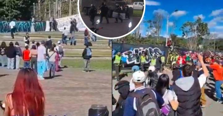 Riñas, heridos y un policía con trauma craneoencefálico: así fueron los disturbios en Hip Hop al Parque en Bogotá