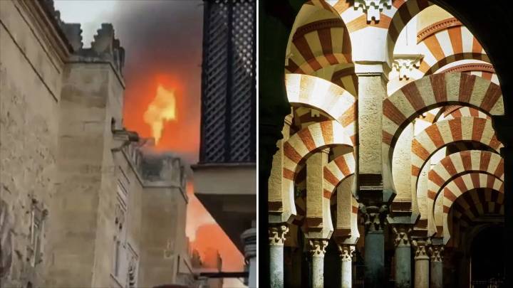 El incendio de la Mezquita-Catedral de Córdoba: reabre sus puertas con daños evidentes