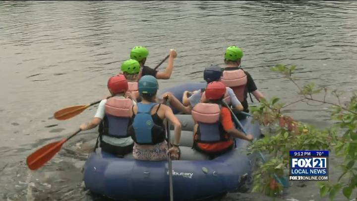 Rapids Are Flowing For Whitewater Rafting in Carlton
