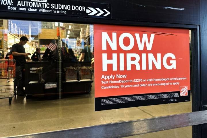 US applications for jobless benefits up modestly but remain at a healthy level