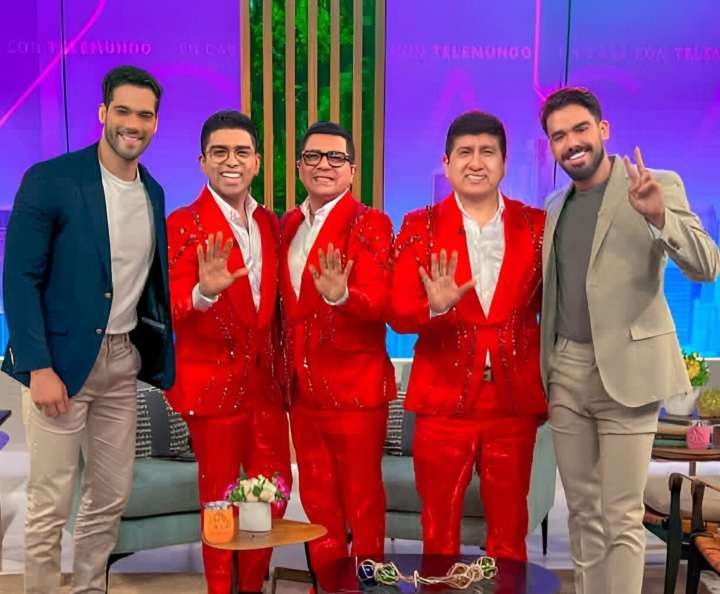 Grupo5 se presenta en Hoy día de Telemundo