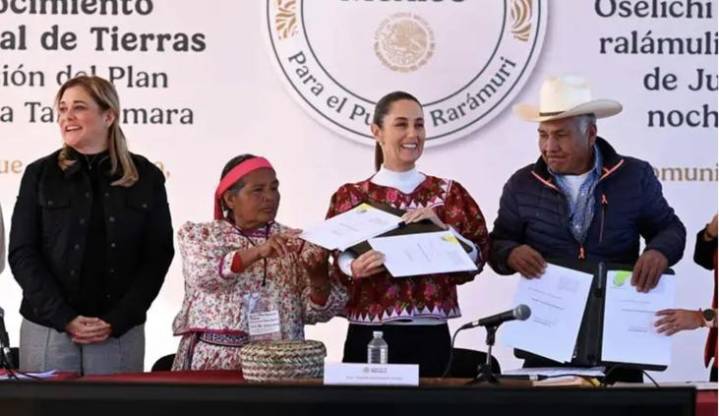 Restituyeron 2 mil 496 hectáreas en Plan de Justicia de la Tarahumara