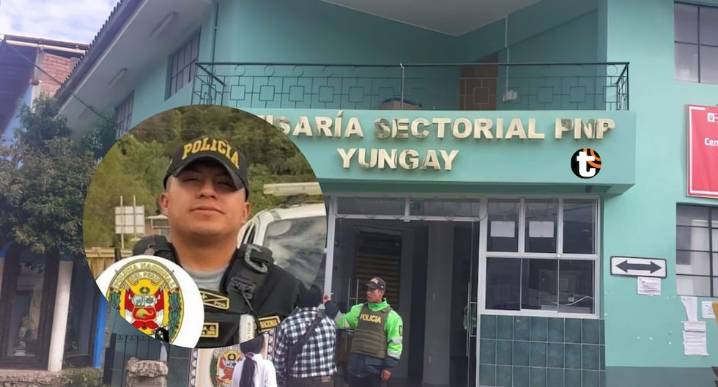 Familia de suboficial muerto en comisaría de Yungay exige justicia: “¡Fue un asesinato!” El suboficial Víctor Gabriel Maguiña Guzmán (31) murió de un balazo en el rostro dentro de la comisaría de Yung