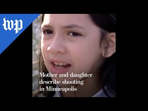 Mother and daughter describe shooting in Minneapolis